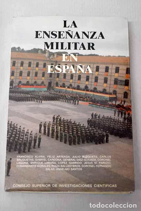 Libros: La ense&ntilde;anza militar en Espa&ntilde;a: un an&aacute;lisis sociol&oacute;gico