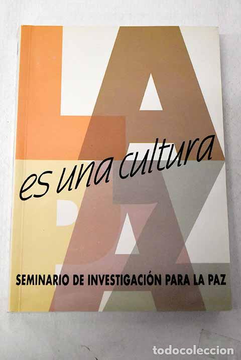 Libros: La paz es una cultura