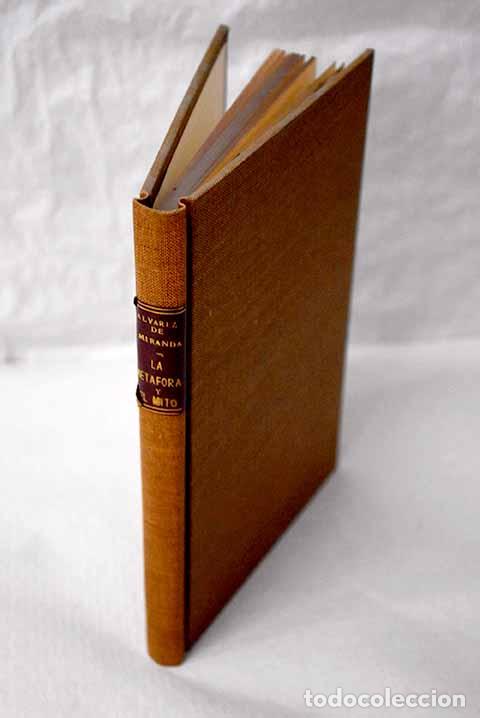 Libros: La met&aacute;fora y el mito.- &Aacute;lvarez de Miranda, &Aacute;ngel