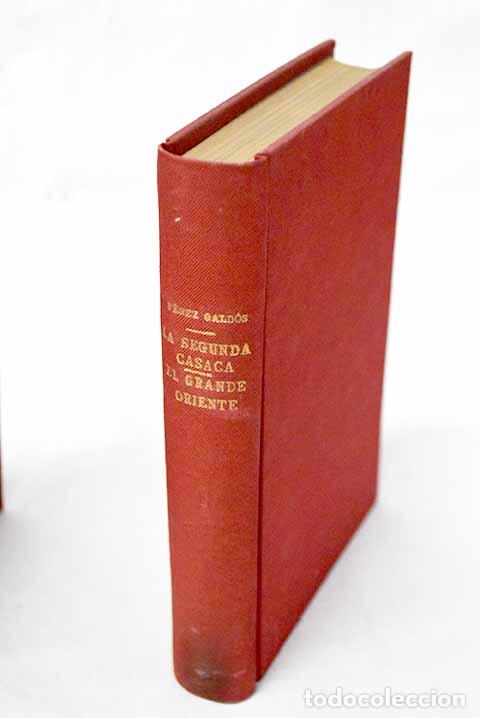 Livros em segunda m&atilde;o: La segunda casaca ; El grande Oriente.- P&eacute;rez Gald&oacute;s, Benito