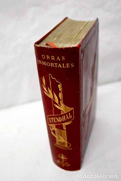 Libros: Rojo y Negro: La Cartuja de Parma ; Del amor.- Stendhal