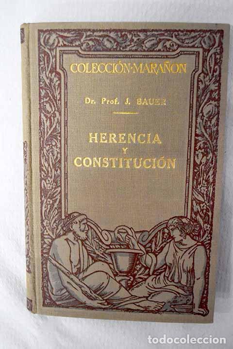 Livros em segunda m&atilde;o: Herencia y constituci&oacute;n.- Bauer, Julius