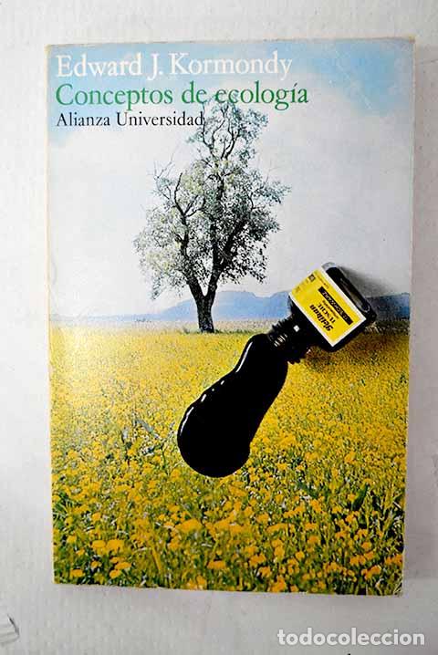 B&uuml;cher: Conceptos de ecolog&iacute;a.- Kormondy, Edward J.