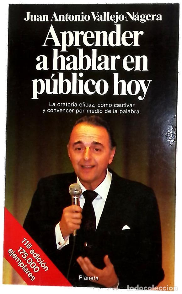 Libros: Aprender a hablar en p&uacute;blico hoy