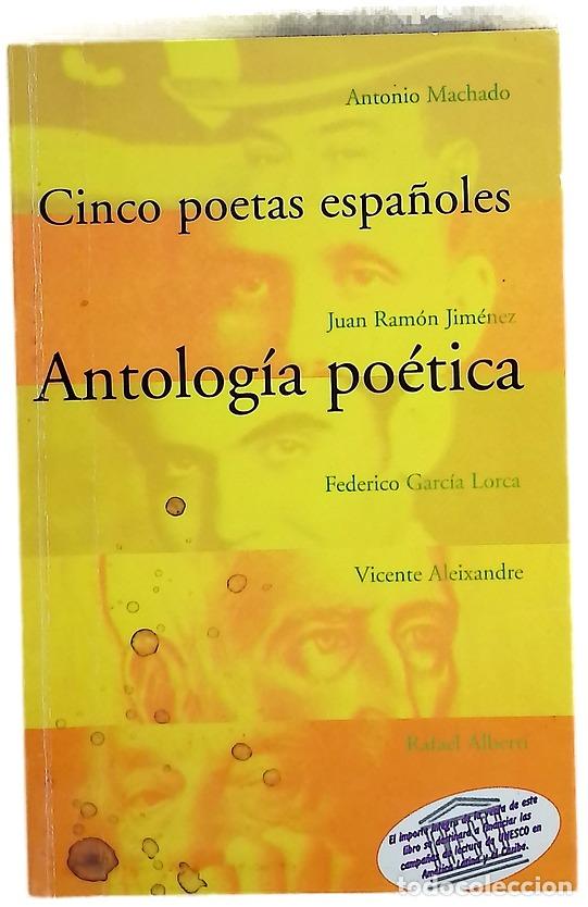 Libros: Antolog&iacute;a po&eacute;tica cinco poetas espa&ntilde;oles