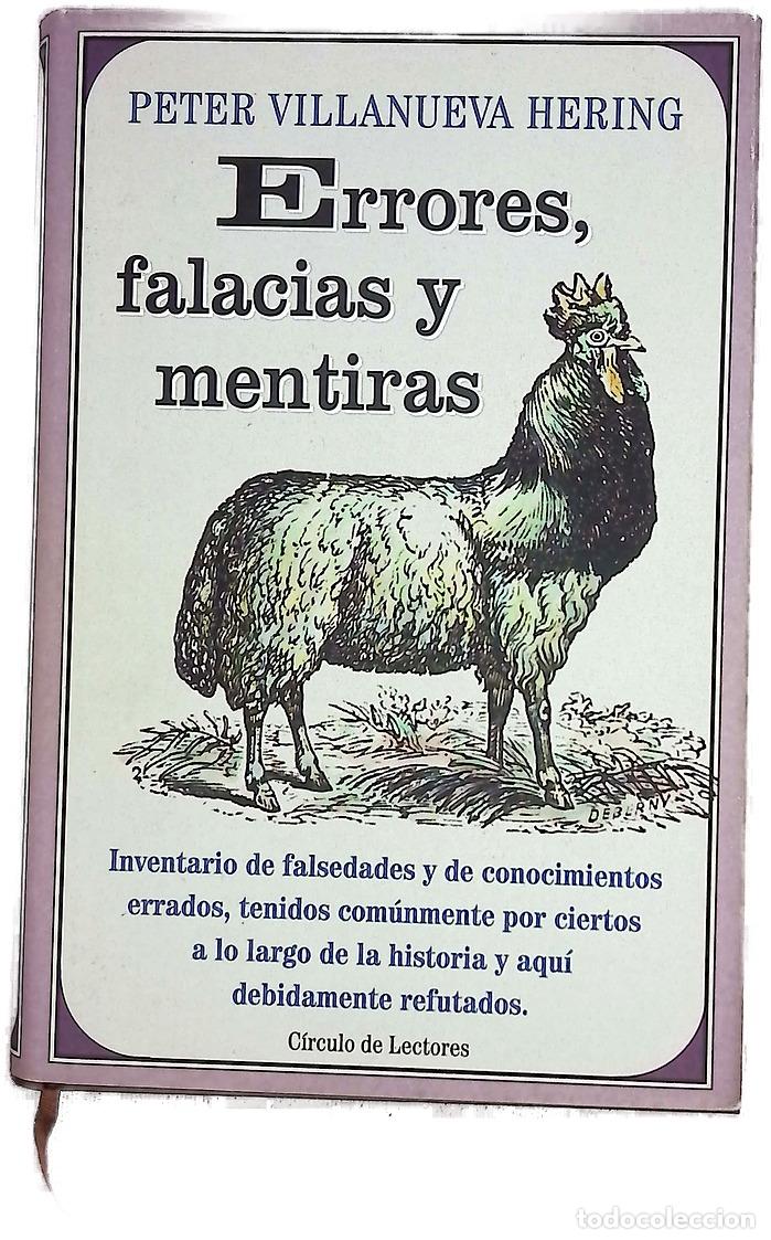 Libros: Errores, falacias y mentiras