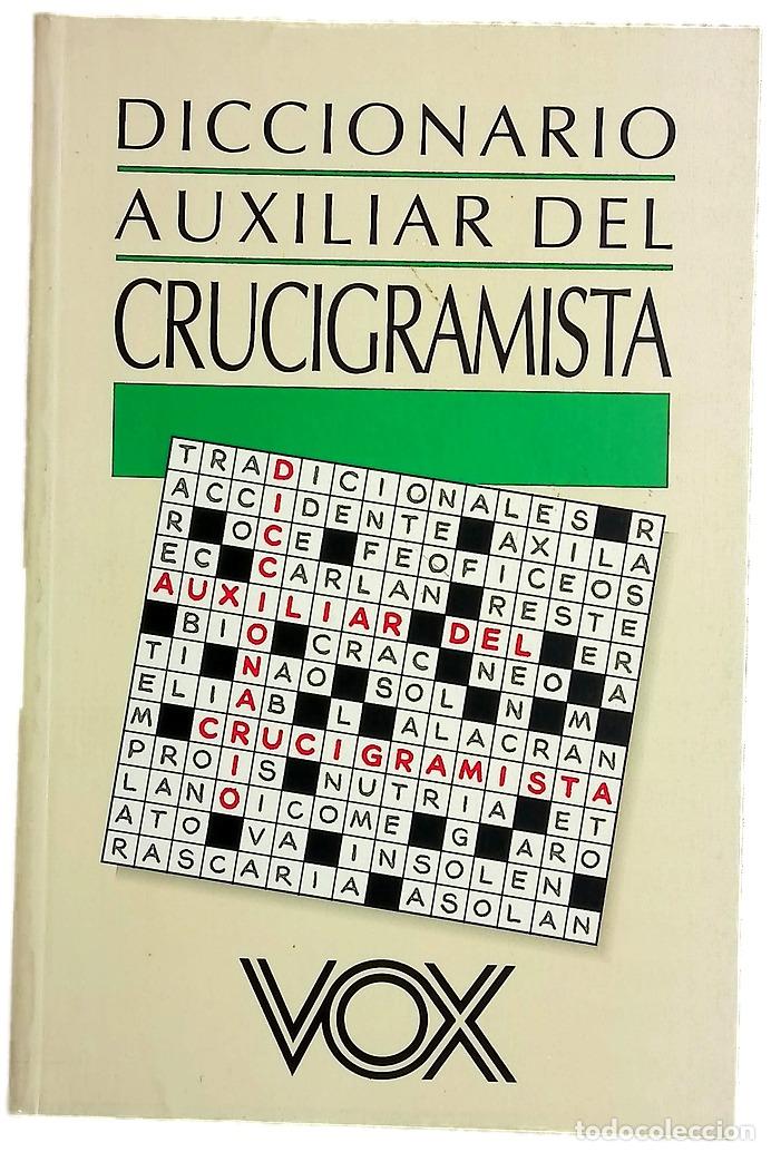 Libros: Diccionario auxiliar del crucigramista