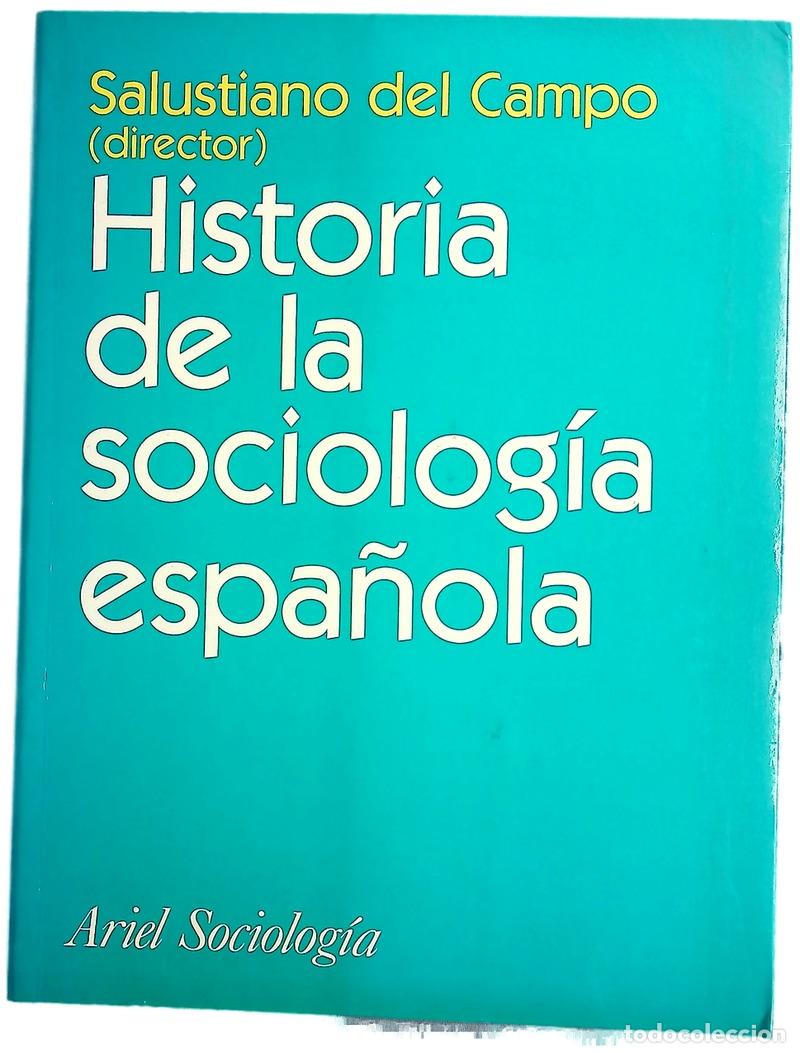 Livros em segunda m&atilde;o: Historia de la sociolog&iacute;a espa&ntilde;ola