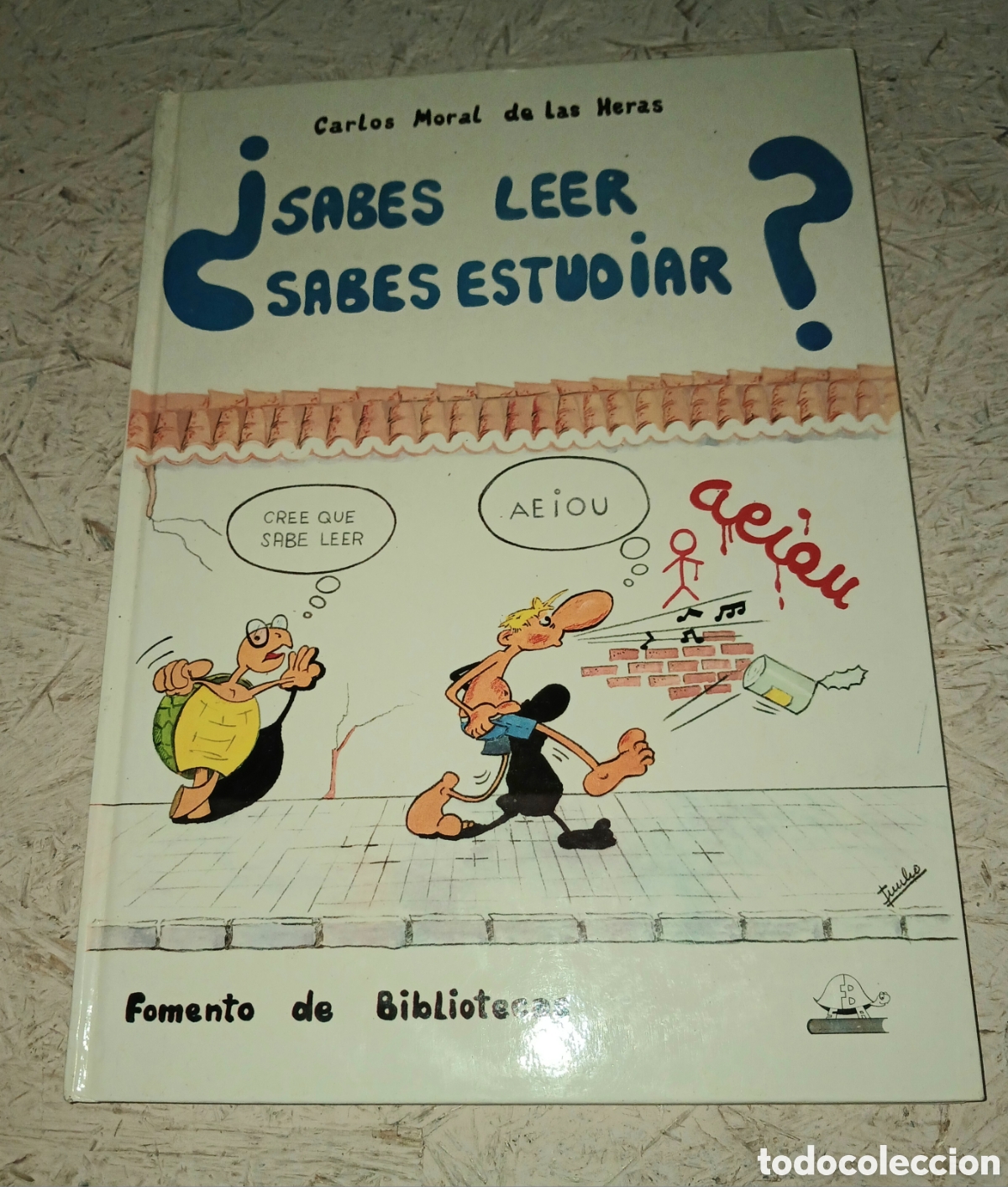 Livros em segunda m&atilde;o: Libro de Estudio: &iquest;Sabes Leer? &iquest;Sabes Estudiar? (1984) Ilustraciones Estilo Bruguera Por Jiaser