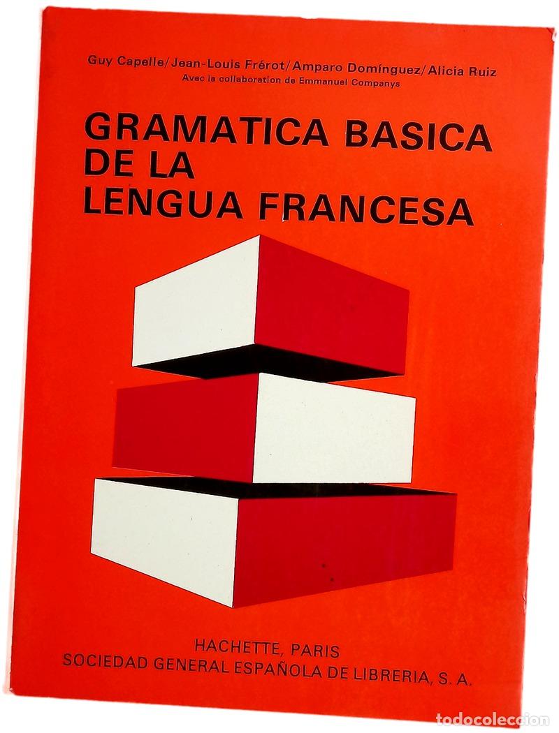 Libros: Gram&aacute;tica b&aacute;sica de la lengua francesa