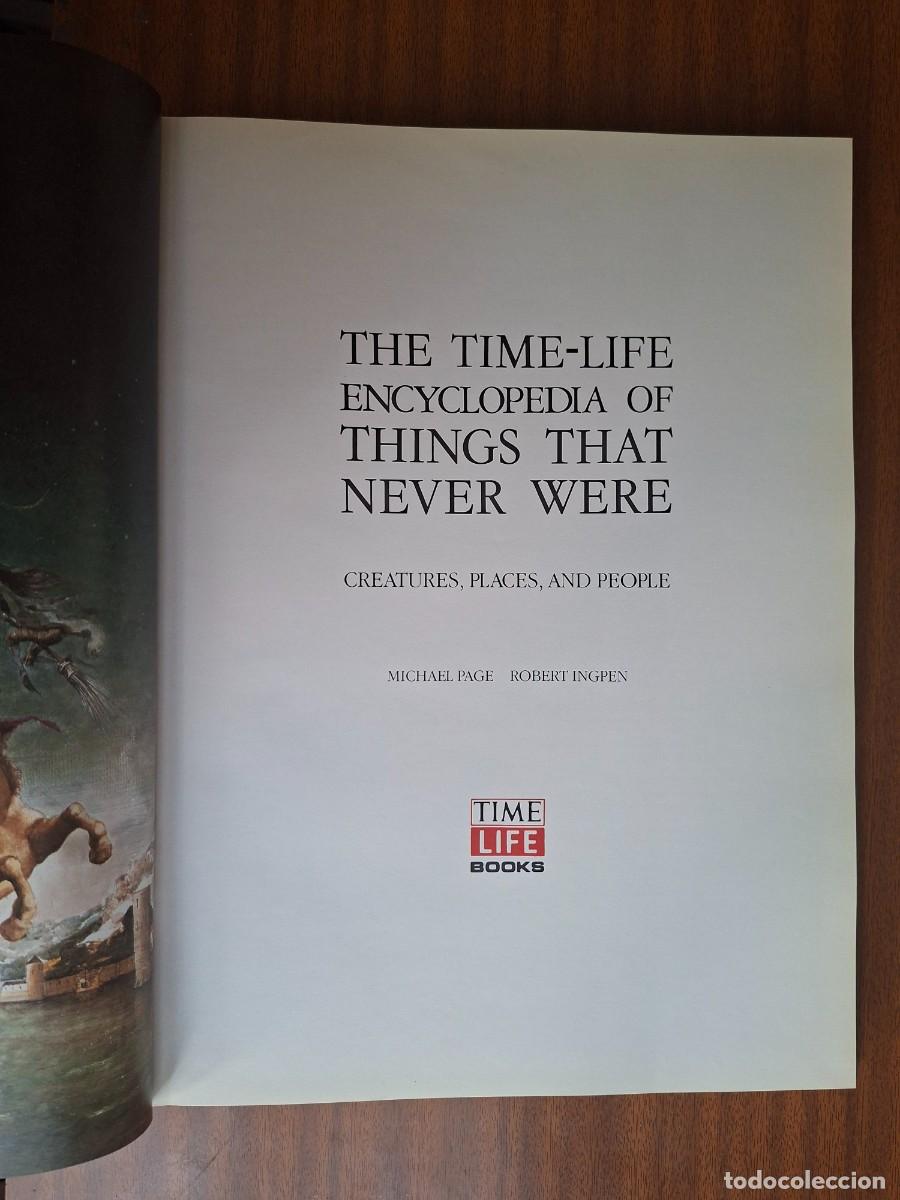 Libros: The Time - Life Encyclopedia of Things that Never Were [Enciclopedia cosas nunca existieron]
