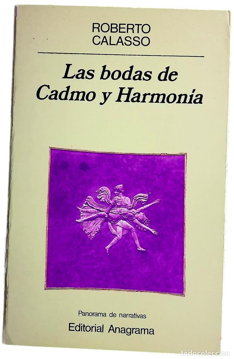 Libros: Las bodas de Cadmo y Harmon&iacute;a