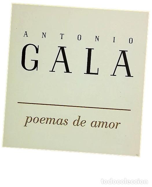 Libros: Poemas de amor - Gala, Antonio
