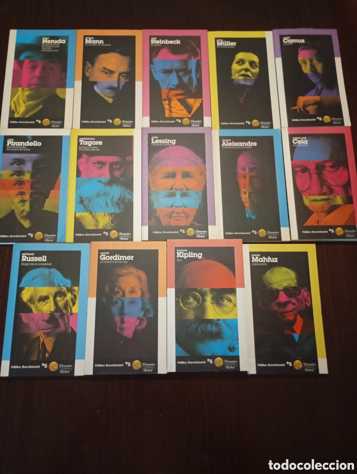 Libros: Colecci&oacute;n catorce n&uacute;meros premios Nobel