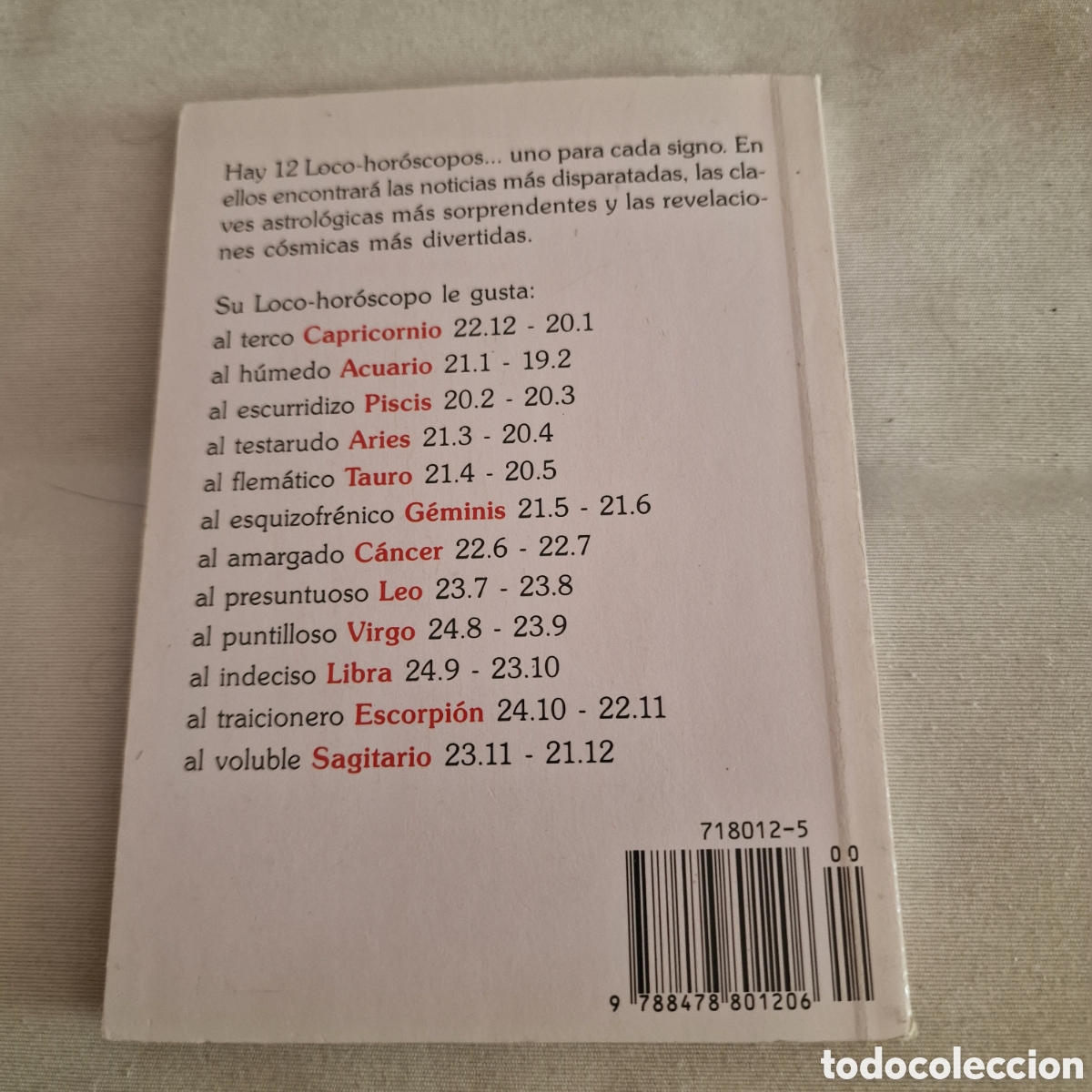 Libros: El loco hor&oacute;scopo Sagitario - Foto 2