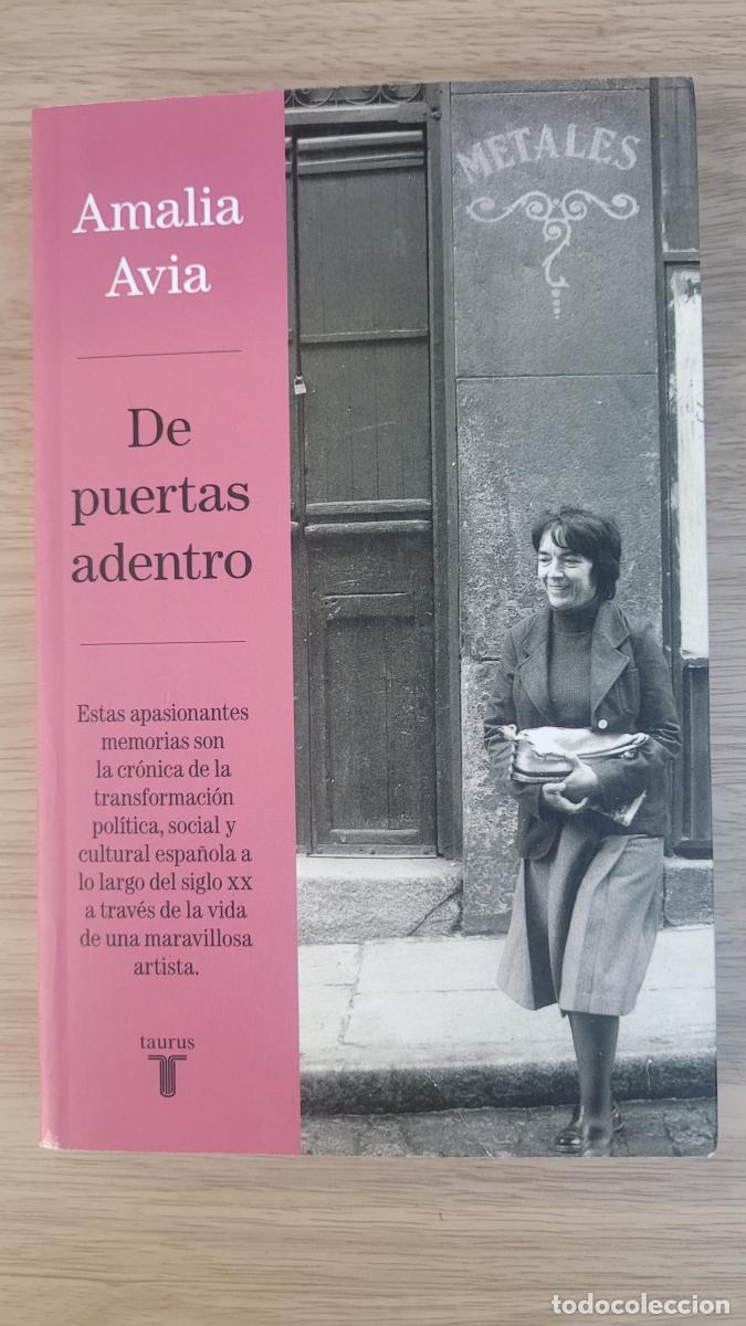 Livros em segunda m&atilde;o: De puertas adentro (memorias de Amalia Avia) - Avia, Amalia
