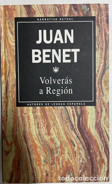 Libros: Volver&aacute;s a Regi&oacute;n- 9788447302048