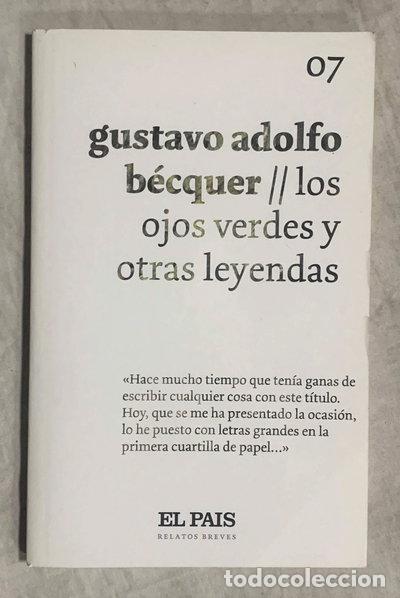 Libros: Los ojos verdes y otras leyendas- 9788498156911