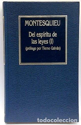 Libros: Del esp&iacute;ritu de las leyes (II)- 9788475305745