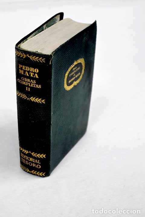 Libros: Obras completas, tomo II.- Mata, Pedro
