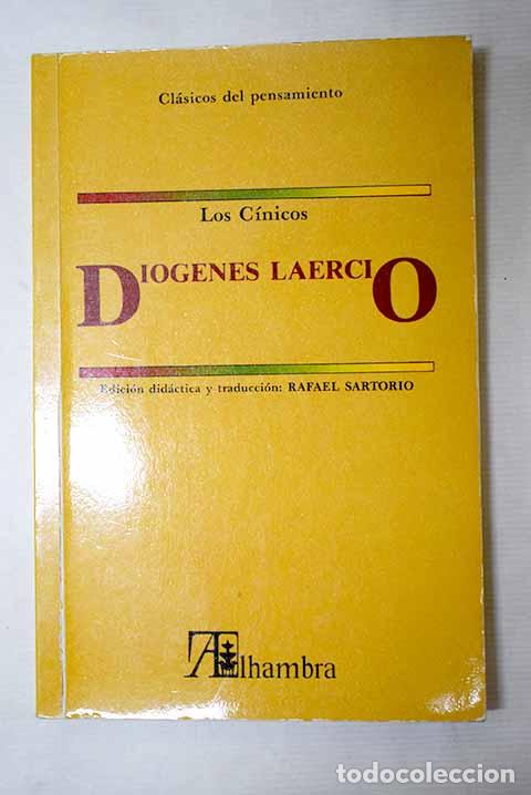 B&uuml;cher: Los C&iacute;nicos: vida, opiniones y sentencias de los fil&oacute;sofos m&aacute;s ilustres.- Di&oacute;genes Laercio
