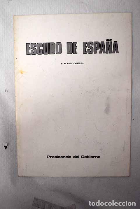 Libros: Escudo de Espa&ntilde;a: edici&oacute;n oficial