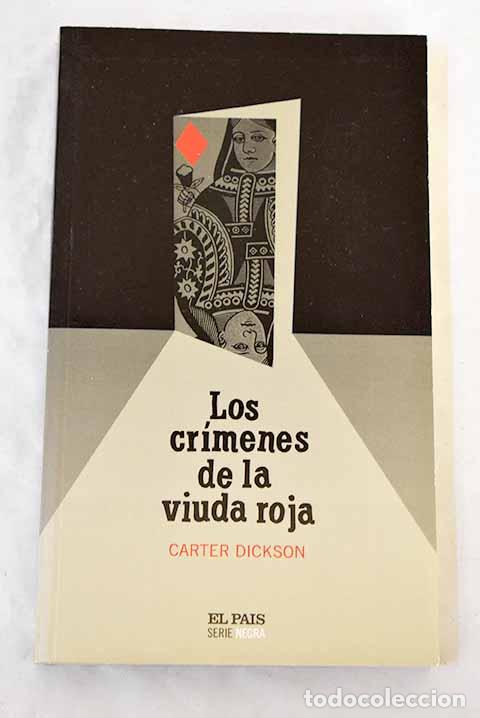 Libros: Los cr&iacute;menes de la viuda roja.- Carr, John Dickson