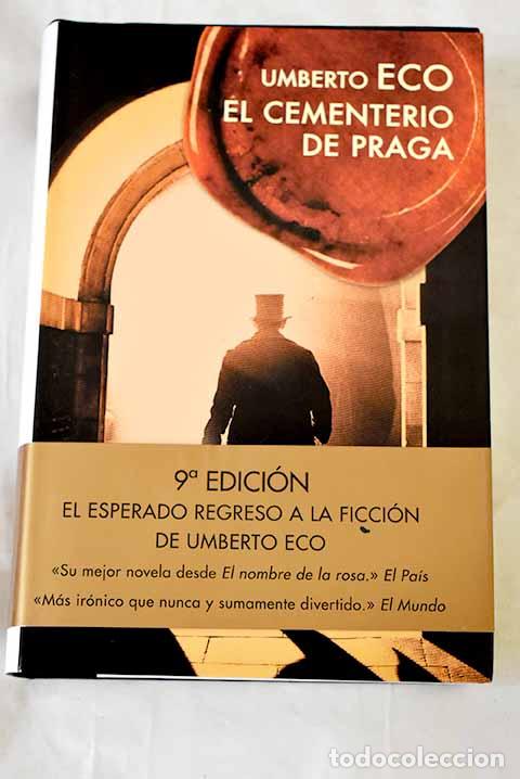 Libros: El cementerio de Praga.- Eco, Umberto
