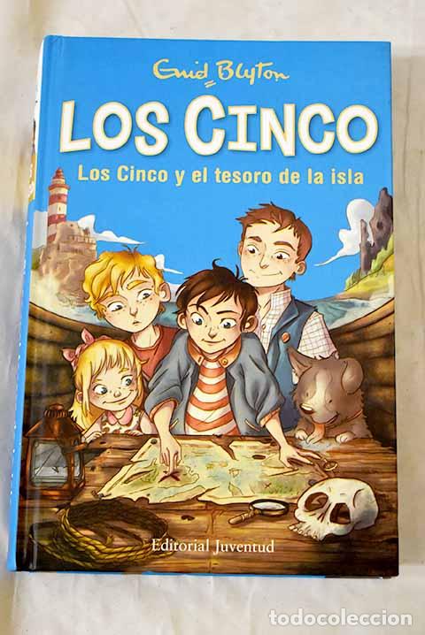 Libros: Los Cinco y el tesoro de la isla.- Blyton, Enid