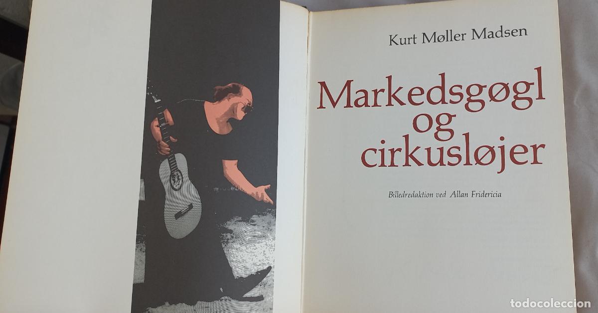 Libros: Markedsg&oslash;gl og cirkusl&oslash;jer, Kurt M&oslash;ller Madsen, Allan Fridericia circo,feriantes artistas callejeros