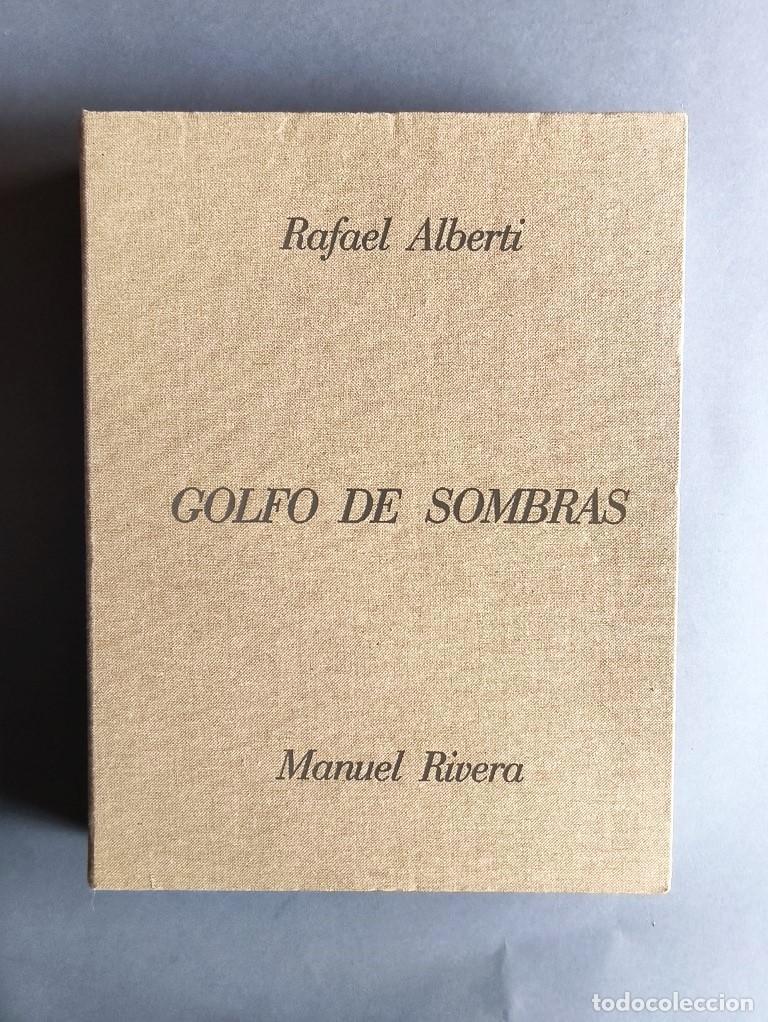 Libros: Golfo de Sombras. Veintitr&eacute;s poemas de Rafael Alberti. Veintitr&eacute;s dibujos de Manuel Rivera. - Albert