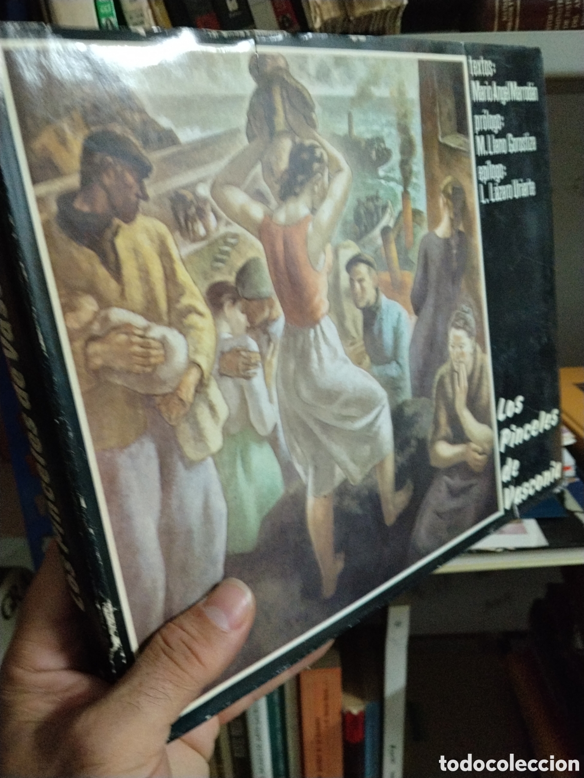 Libros: LOS  PINCELES     DE  VASCONIA    ( Primera serie ) - MARIO  ANGEL   MARRODAN  - Texto  -