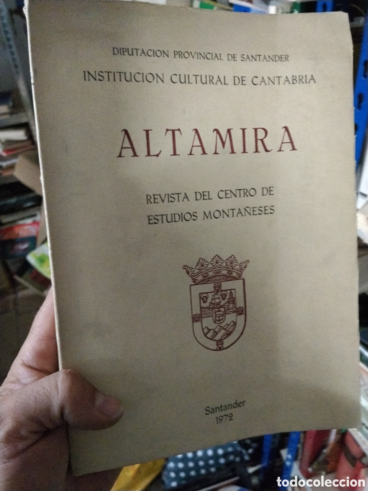 Libros: ALTAMIRA REVISTA  DEL  CENTRO  DE  ESTUDIOS  MONTA&Ntilde;ESES   SANTANDER  1972 - VVAA