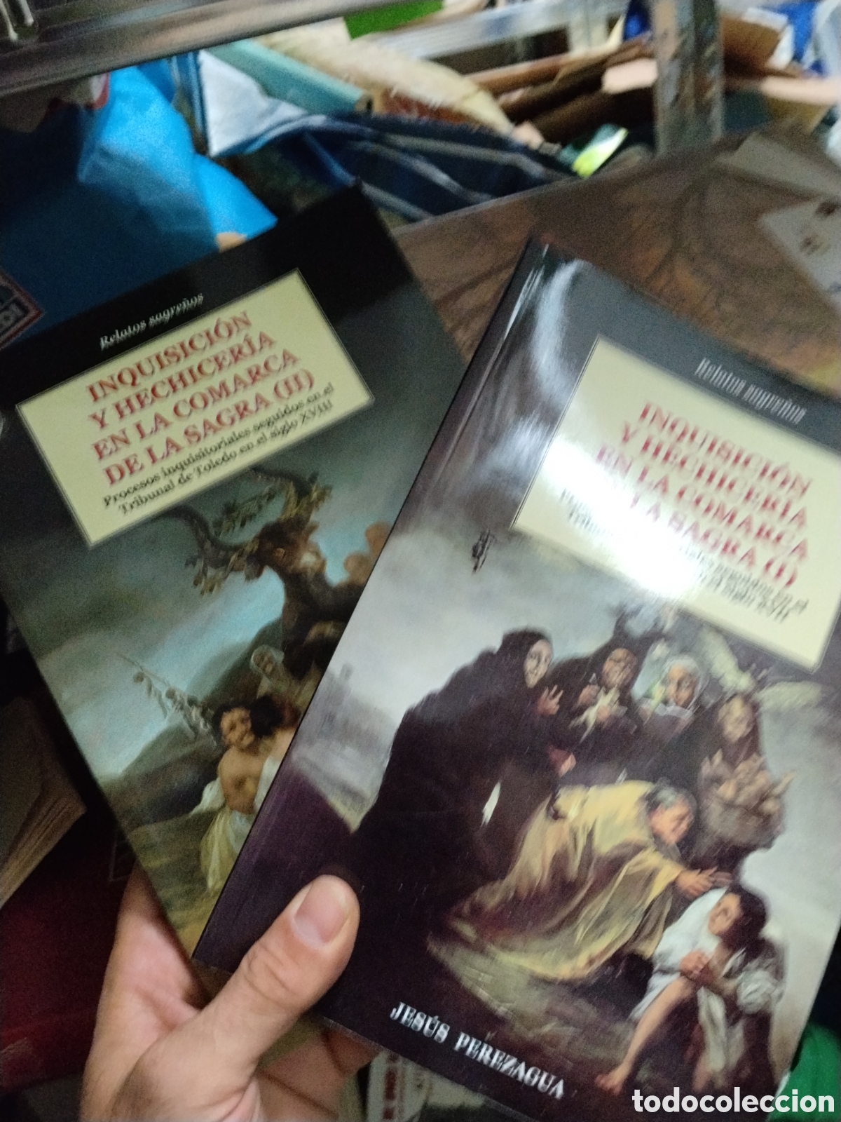 Libros: RELATOS  SAGRE&Ntilde;OS   INQUISICION  Y  HECHICERIA  EN  LA  VOMARCA   DE  LA  SAGRA  DOS  TOMOS  Proceso