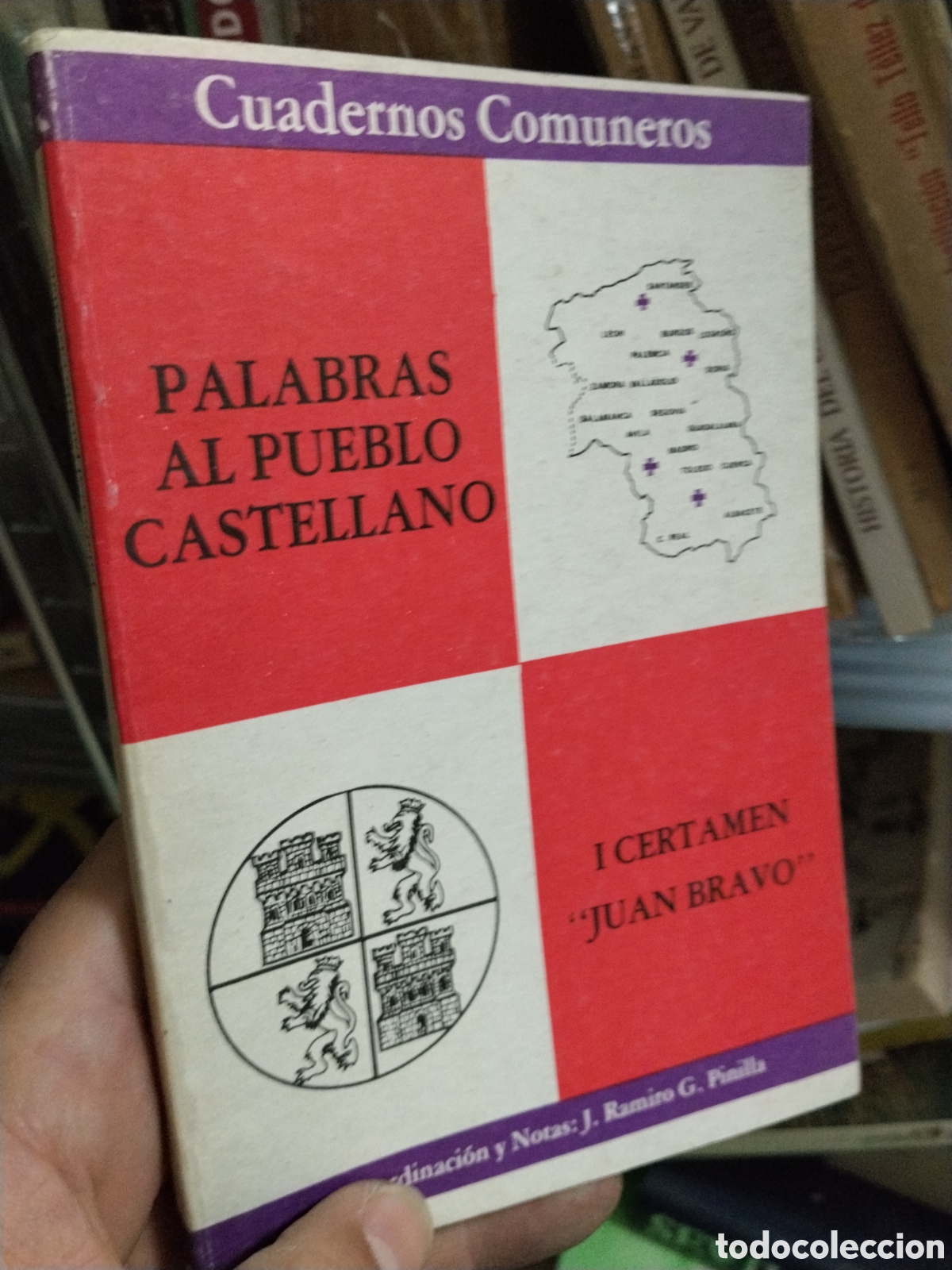 Livres: PALABRAS AL PUEBRO CASTELLANO I CERTAMEN ? JUAN BRAVO ? - VVAA