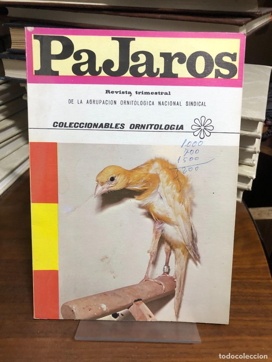 Libros: P&aacute;jaros (Canario Rizado) P&aacute;jaros. Revista Trimestral de la Agrupaci&oacute;n Ornitol&oacute;gica Nacional Sindical