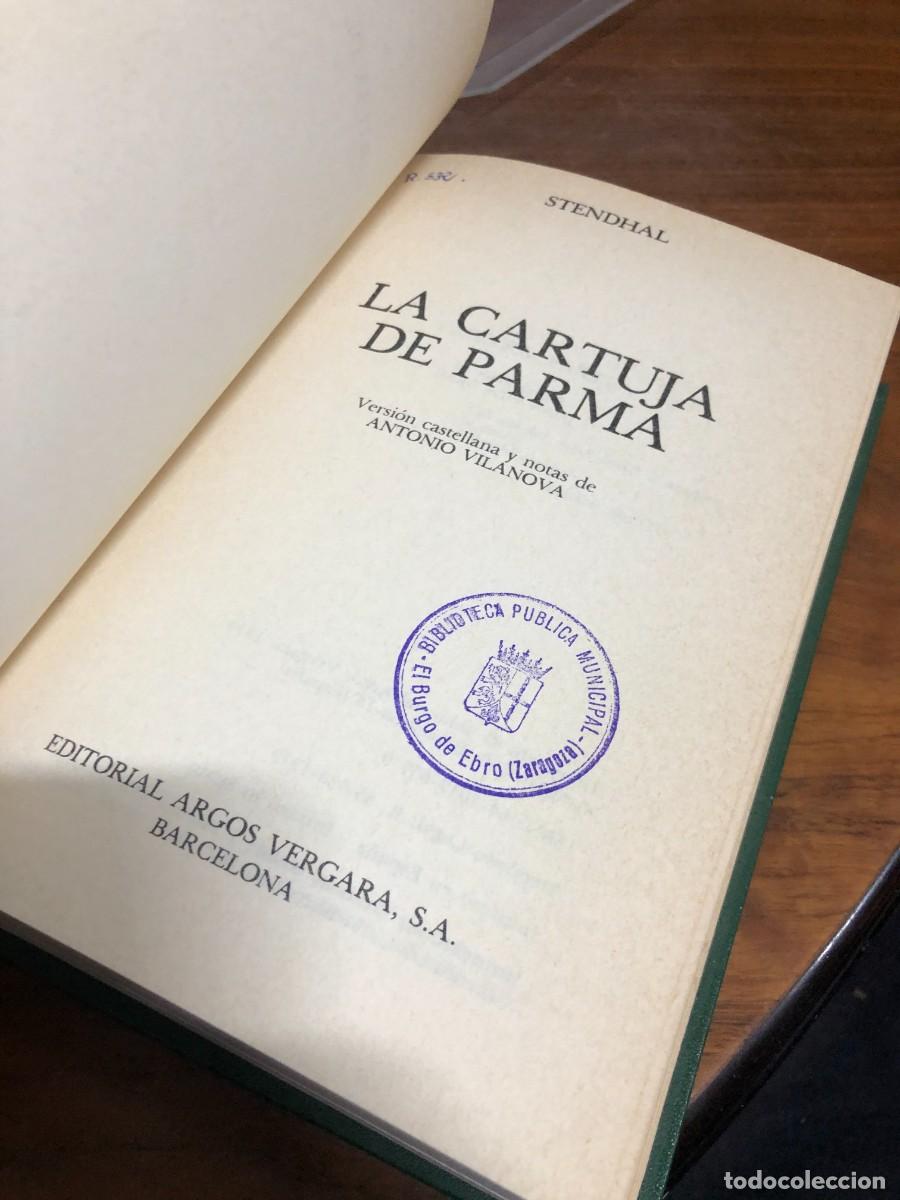 Libros: La cartuja de Parma Stendhal (Editorial Argos Vergara) - Foto 2