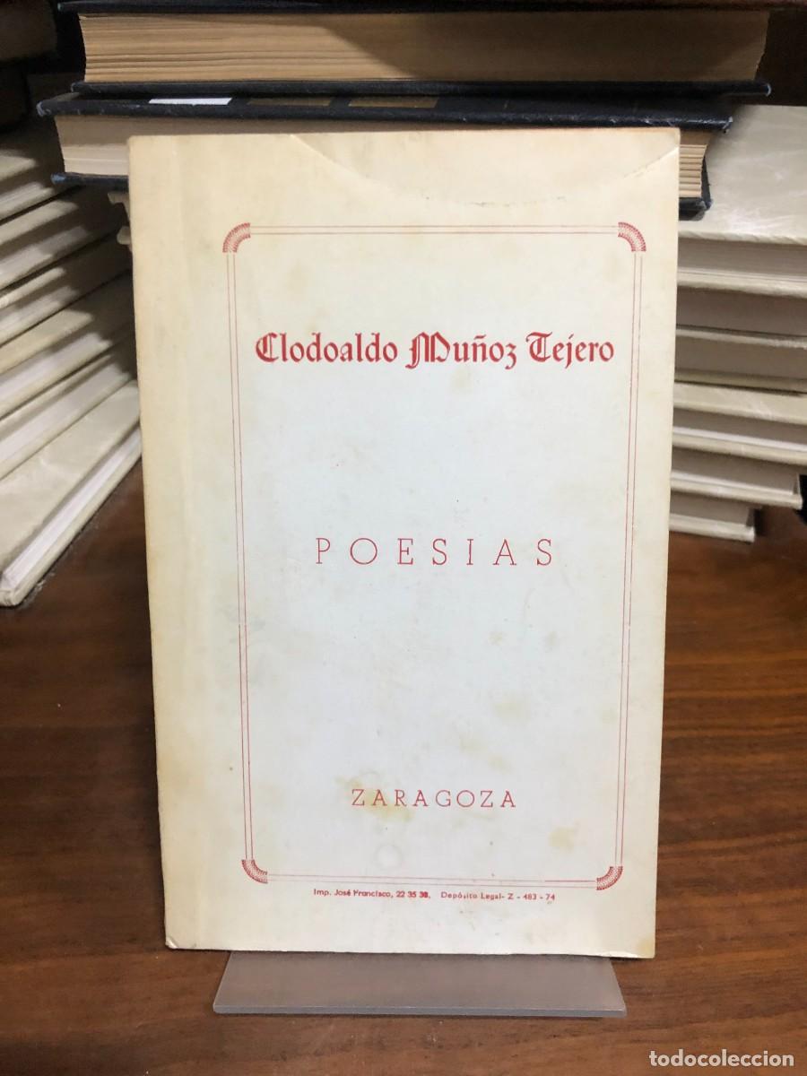 Libros: Poes&iacute;as Clodoaldo Mu&ntilde;oz Tejero (Zaragoza, 1974)