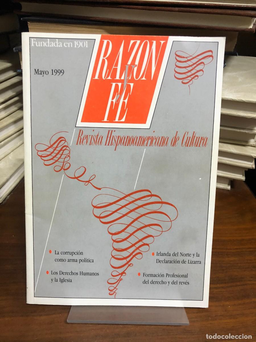 Libros: Raz&oacute;n y Fe Mayo 1999