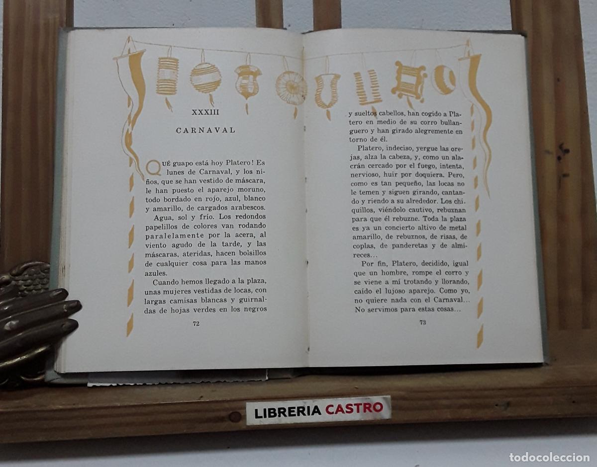 Libros: Platero y yo. Eleg&iacute;a Andaluza - Juan Ram&oacute;n Jim&eacute;nez. - Foto 3
