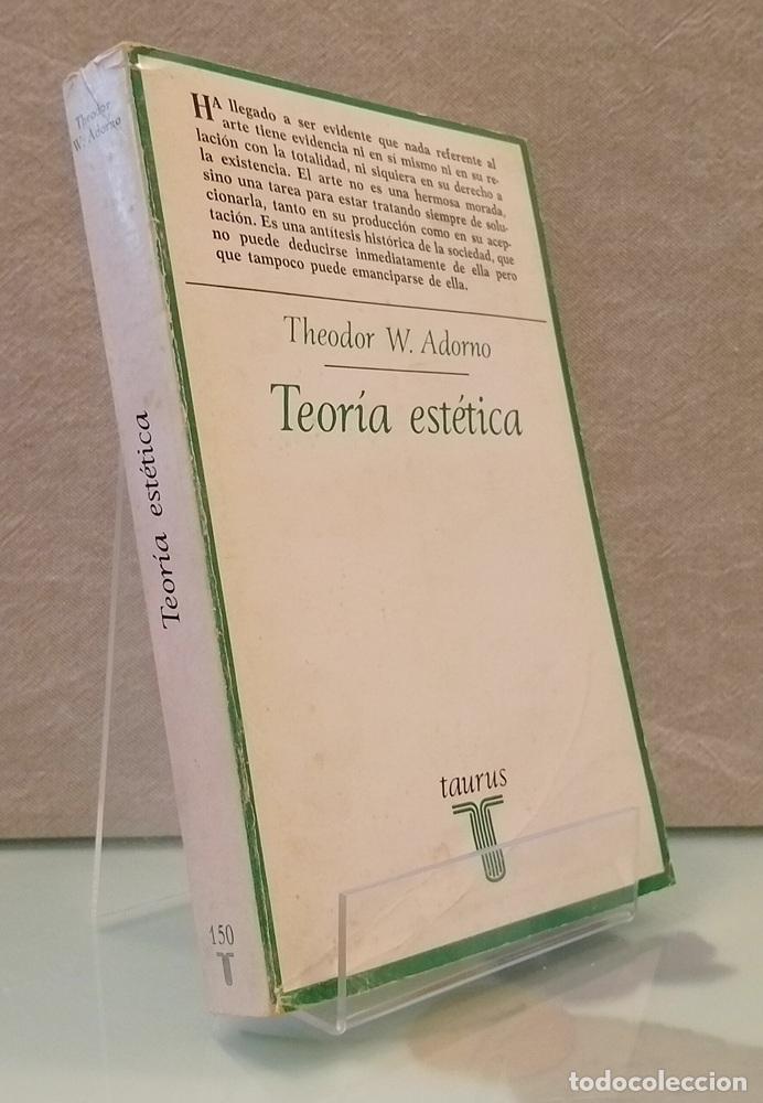 Livros em segunda m&atilde;o: Teor&iacute;a est&eacute;tica - Theodor W. Adorno