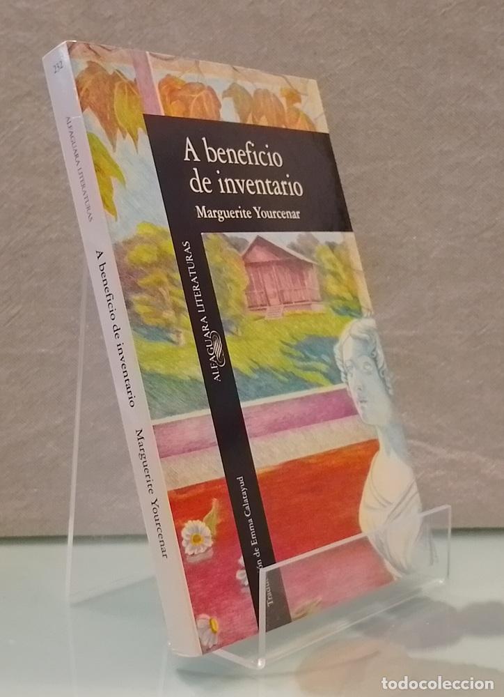 Livros em segunda m&atilde;o: A beneficio de inventario - Marguerite Yourcenar