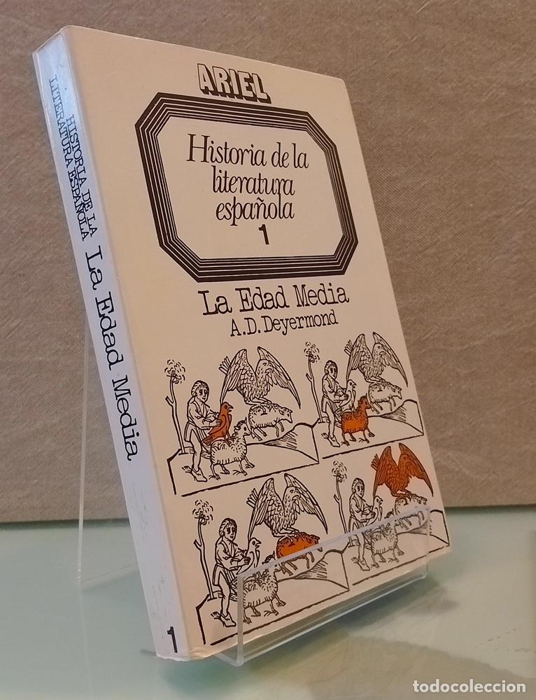 Libros: Historia de la literatura espa&ntilde;ola 1: La Edad Media - A. D. Deyermond