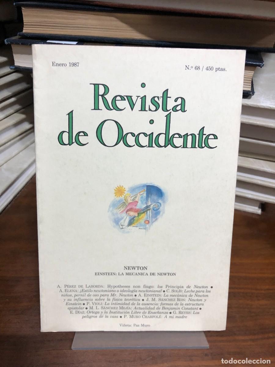Libros: Revista de Occidente N.&ordm; 68 (Enero 1987) &ndash; Newton / Einstein: La mec&aacute;nica de Newton
