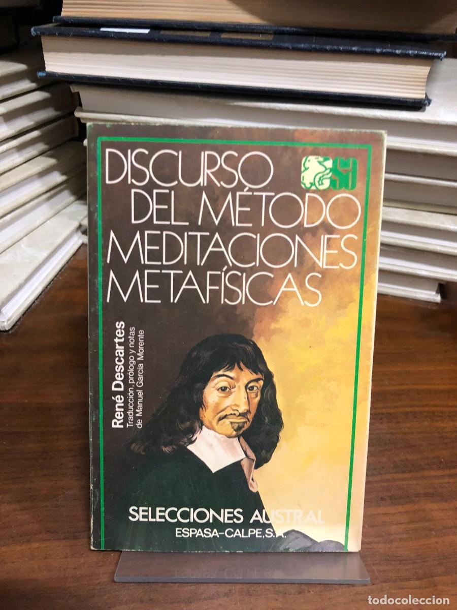Livros em segunda m&atilde;o: Discurso del m&eacute;todo / Meditaciones metaf&iacute;sicas Ren&eacute; Descartes &ndash; Colecci&oacute;n Selecciones Austral (Espas