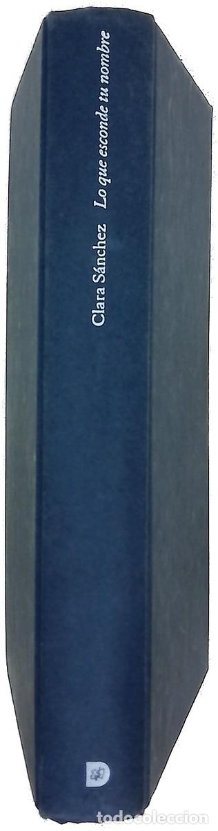 Livros em segunda m&atilde;o: Lo que esconde tu nombre - S&aacute;nchez, Clara