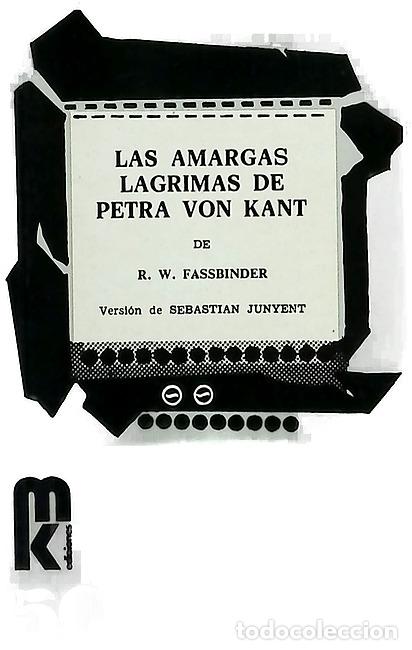 Libros: Las amargas l&aacute;grimas de Petra Von Kant