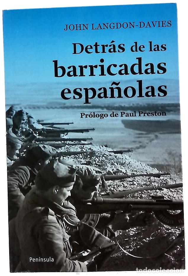 Libros: Detr&aacute;s de las barricadas espa&ntilde;olas cr&oacute;nicas desde la Guerra Civil Espa&ntilde;ola