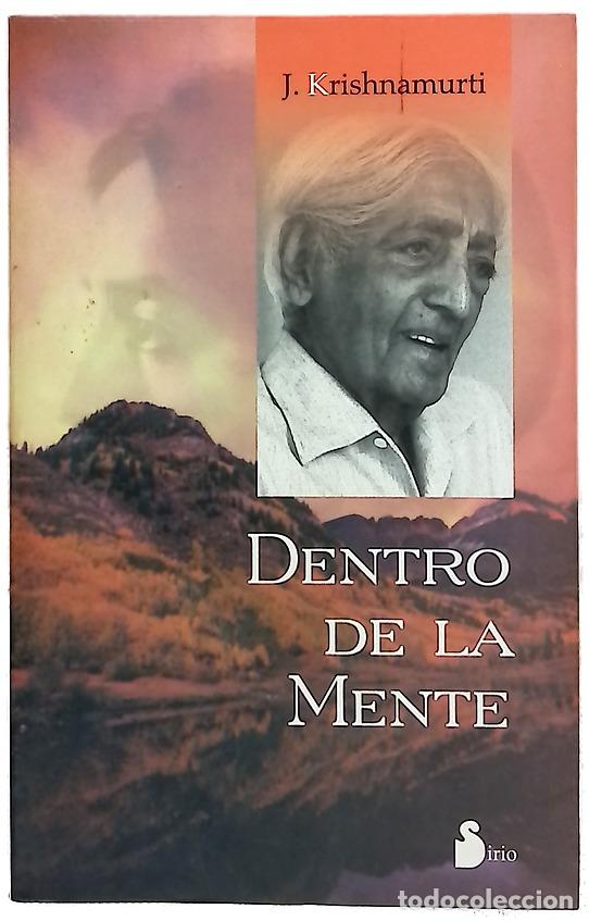 Libros: Dentro de la mente - Krishnamurti, J