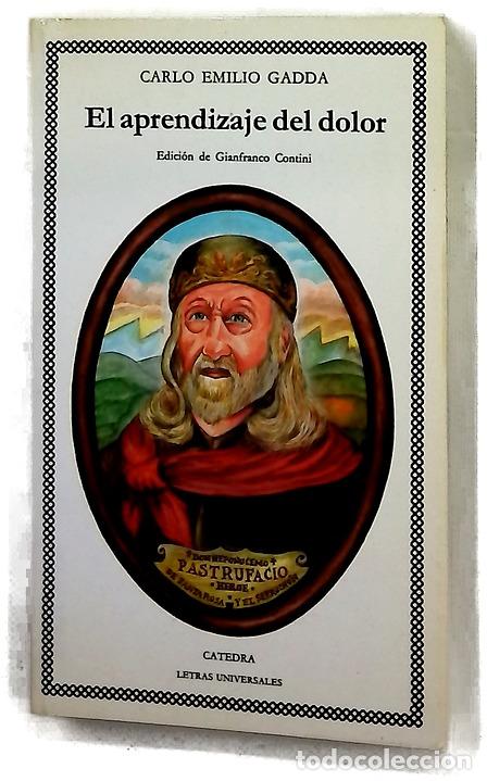 books: El aprendizaje del dolor - Gadda, Carlo Emilio; Contini, Gianfranco; Roscioni, Gian Carlo; Petit,...